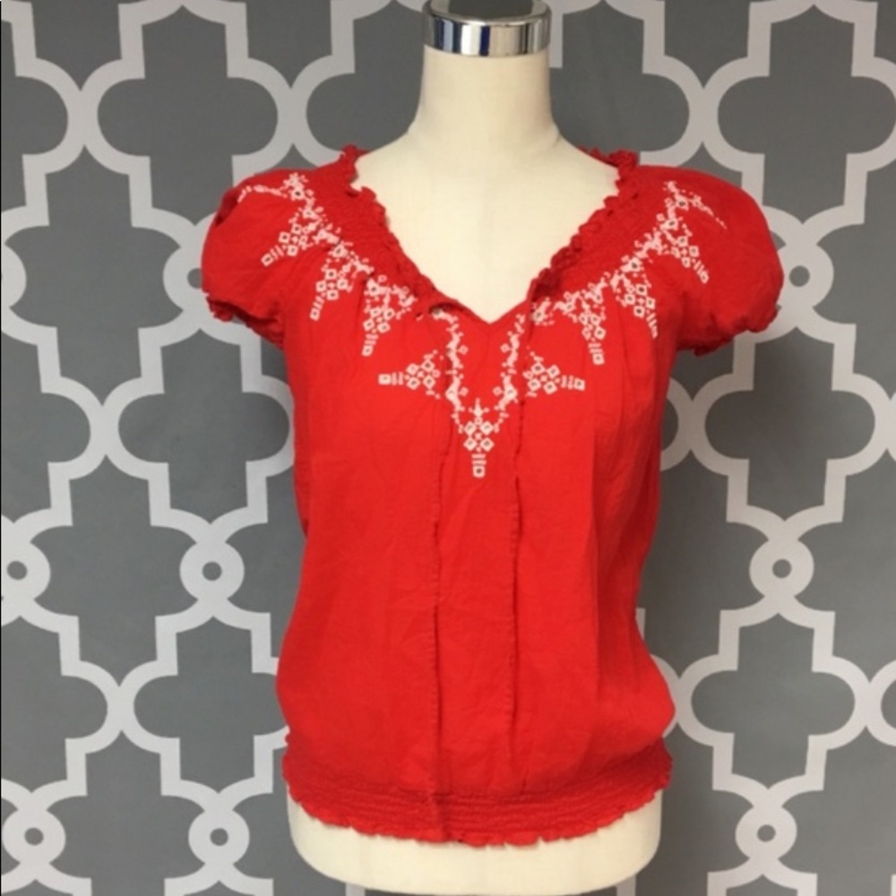 Old Navy embroidered blouse